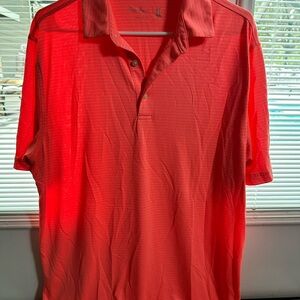 Walter Hagen Red Polo Shirt Classic Short Sleeve